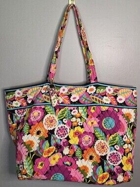 Vera Bradley Va Va Bloom Print Grand Tote Bag